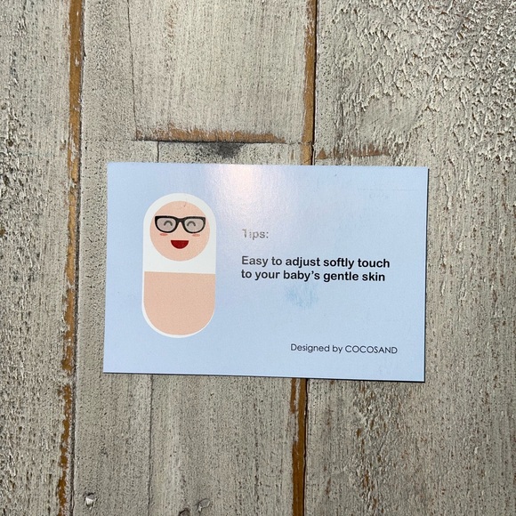 COCOSAND Baby Sunnies ages 0-2 EUC light pink w case & more - Picture 3 of 7